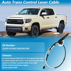 Auto Trans Gear Shift Cable for Toyota Sequoia Tundra (2008–2021) No.33820-0C090