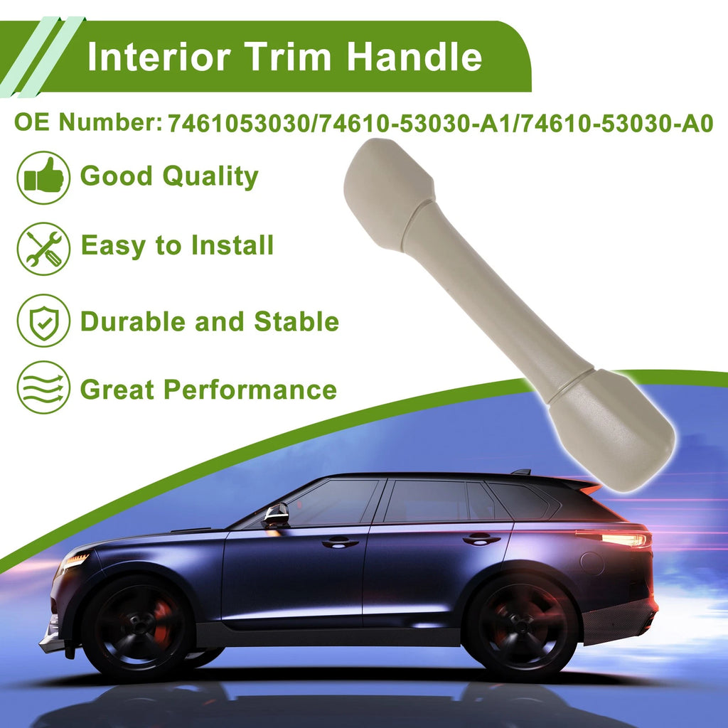 1Pc Interior Trim Handle A Pillar for Lexus IS250 (2006–2015) ABS Beige