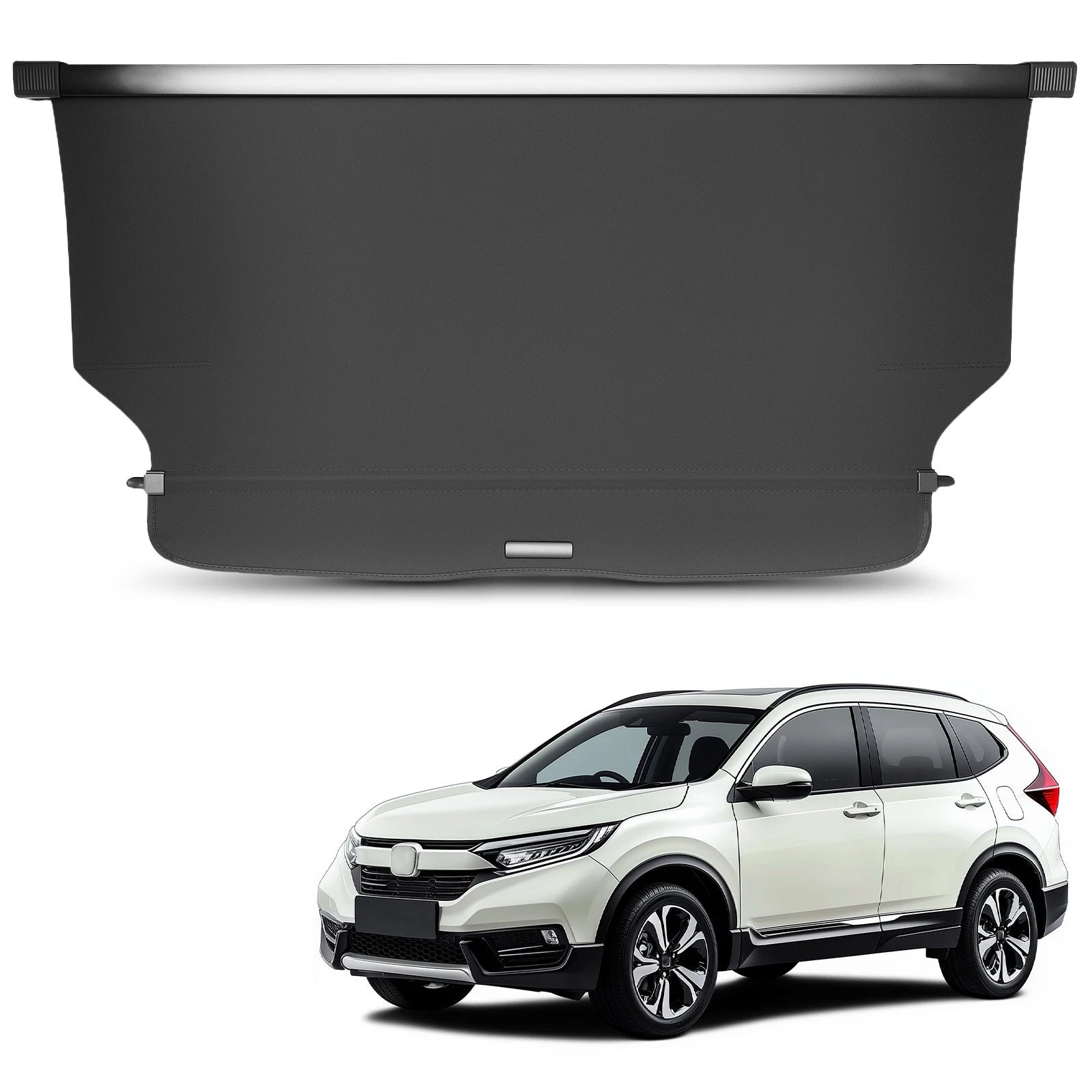 Rear Cargo Cover for Honda CR-V (2012–2016) - Easy Installation, Black