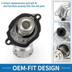 Engine Coolant Thermostat Housing for Mercedes-Benz CL550 (2007-2011)