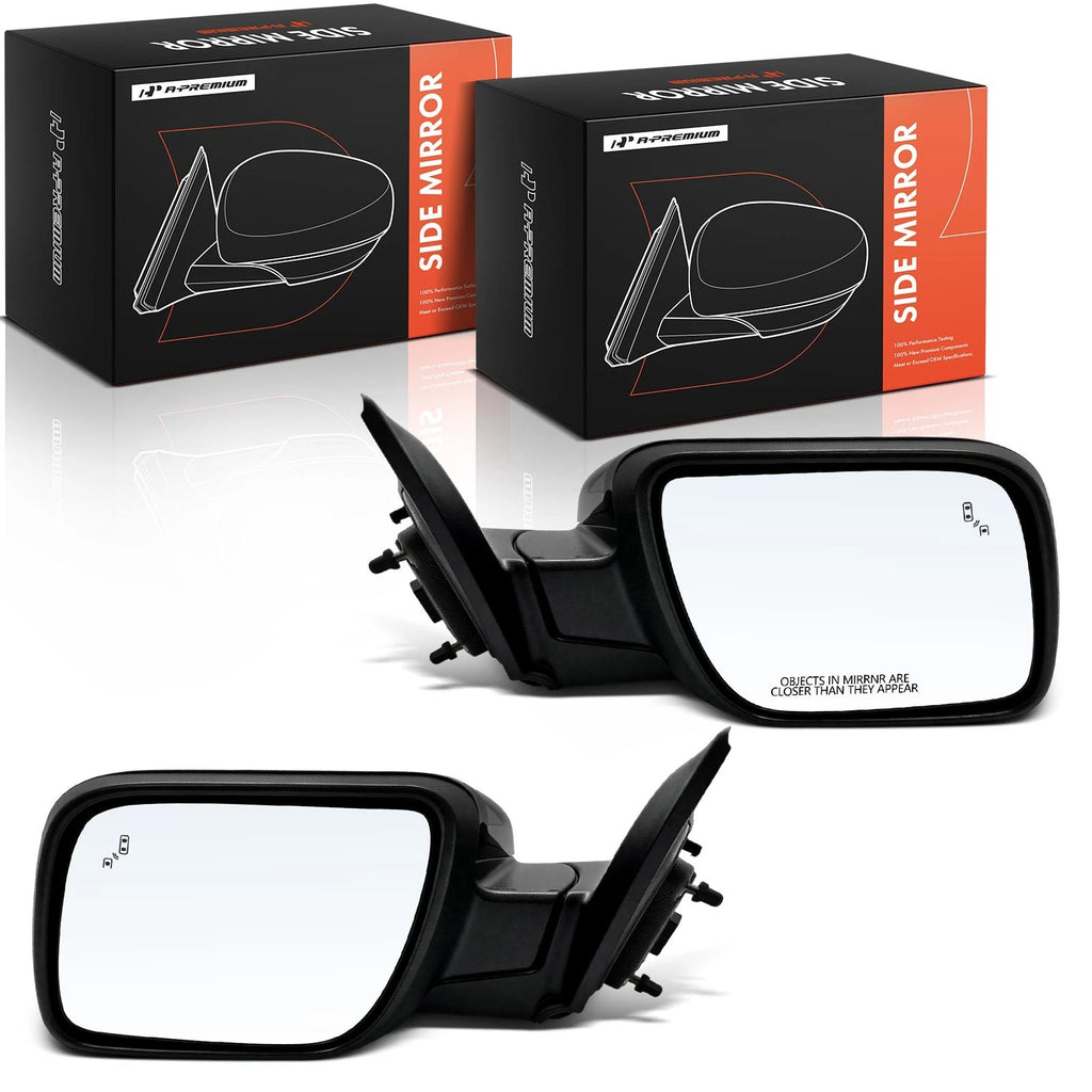 Pair Power Manual Fold Blind Spot Mirrors for Ford Explorer (2011–2015)