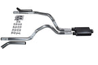 2.5" Dual Exhaust Kit for Dodge Dakota (1987–1996) - 2 Chamber Muffler, Corner Exit