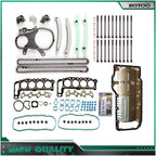 Timing Chain Kit with Head Bolts & Oil Pan Gasket for Dodge Ram 1500 (2002–2003)