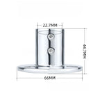 Boat Rail Clamp for (316 Stainless, Mirror Polished)