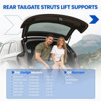 2x Rear Trunk Lift Struts for Dodge Challenger (2008-2021) Coupe