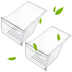 2x Crisper Drawer for Frigidaire Refrigerator (240337103, 240337107)