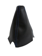 Manual Shift Boot for Acura TSX (2004–2008) Carbon Fiber Blue Stitch