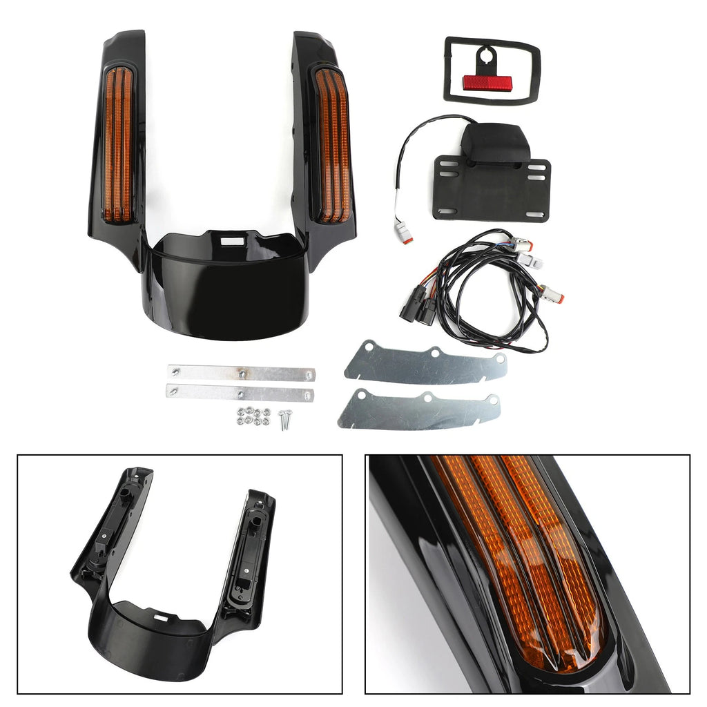 Rear Fender LED Light for Harley Touring Road King FLHR, Street Glide FLHX