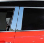 Luxury FX Stainless Steel Pillar Post Trim 4pc for 2014-2019 Kia Soul