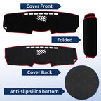 Dash Cover for Lexus IS350/IS300h/IS250 (2005–2013) Black Red Edge