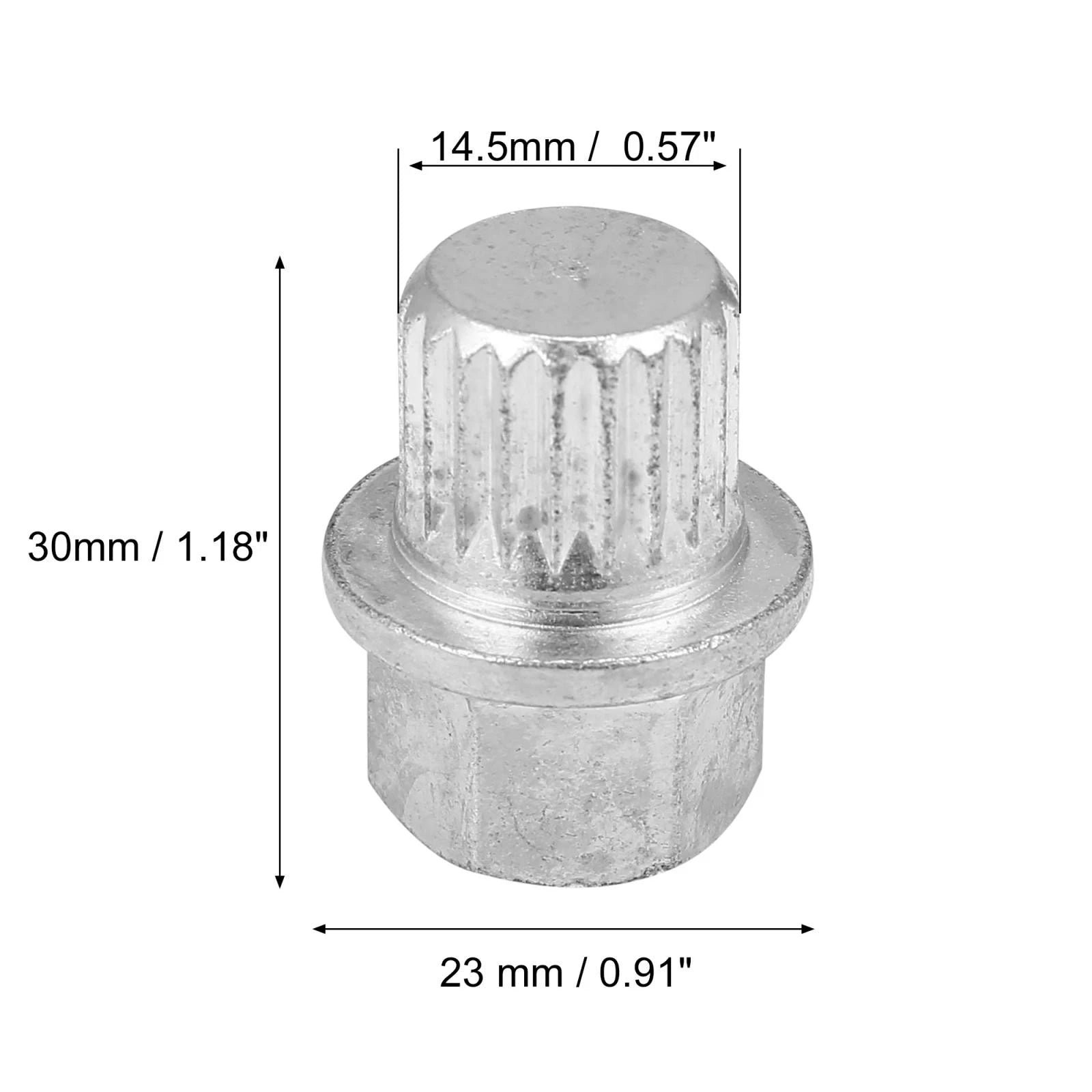 Anti Theft Wheel Lock Lug Nut Screw Removal Key for VW Audi (2010–2023)