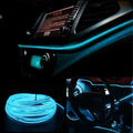 5M LED Light Strip for Universal Interior Car Atmosphere (USB Driver, Ice Blue)