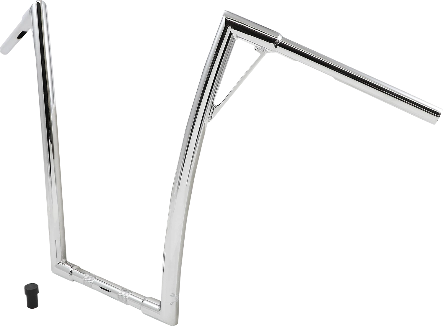 19" Chrome Handlebar for Burly Brand Louie (B12-7011C)