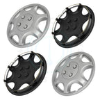 Set of 4 Universal 14-Inch Wheel Covers for 4 Lug Tires