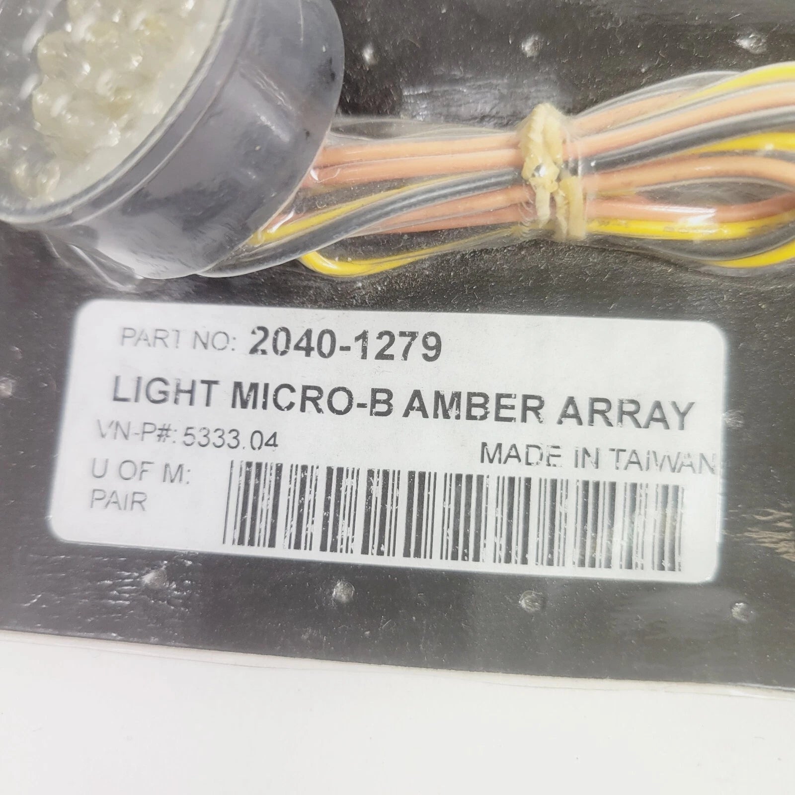 Lazer Star Micro-B Mini Light Amber for Motorcycle (2040-1279)