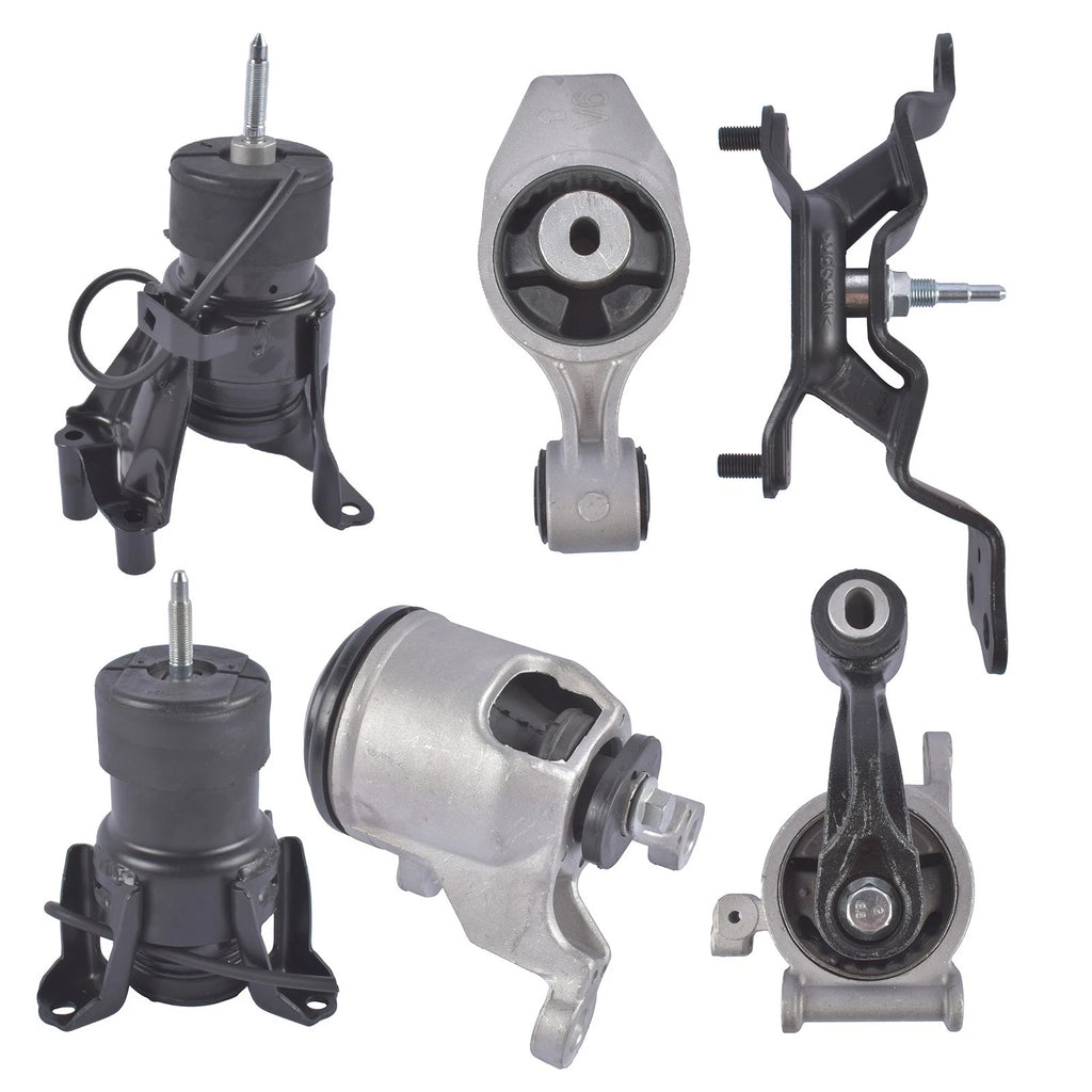 Set of 6 Engine and Transmission Mounts for Nissan Murano (2015–2024)