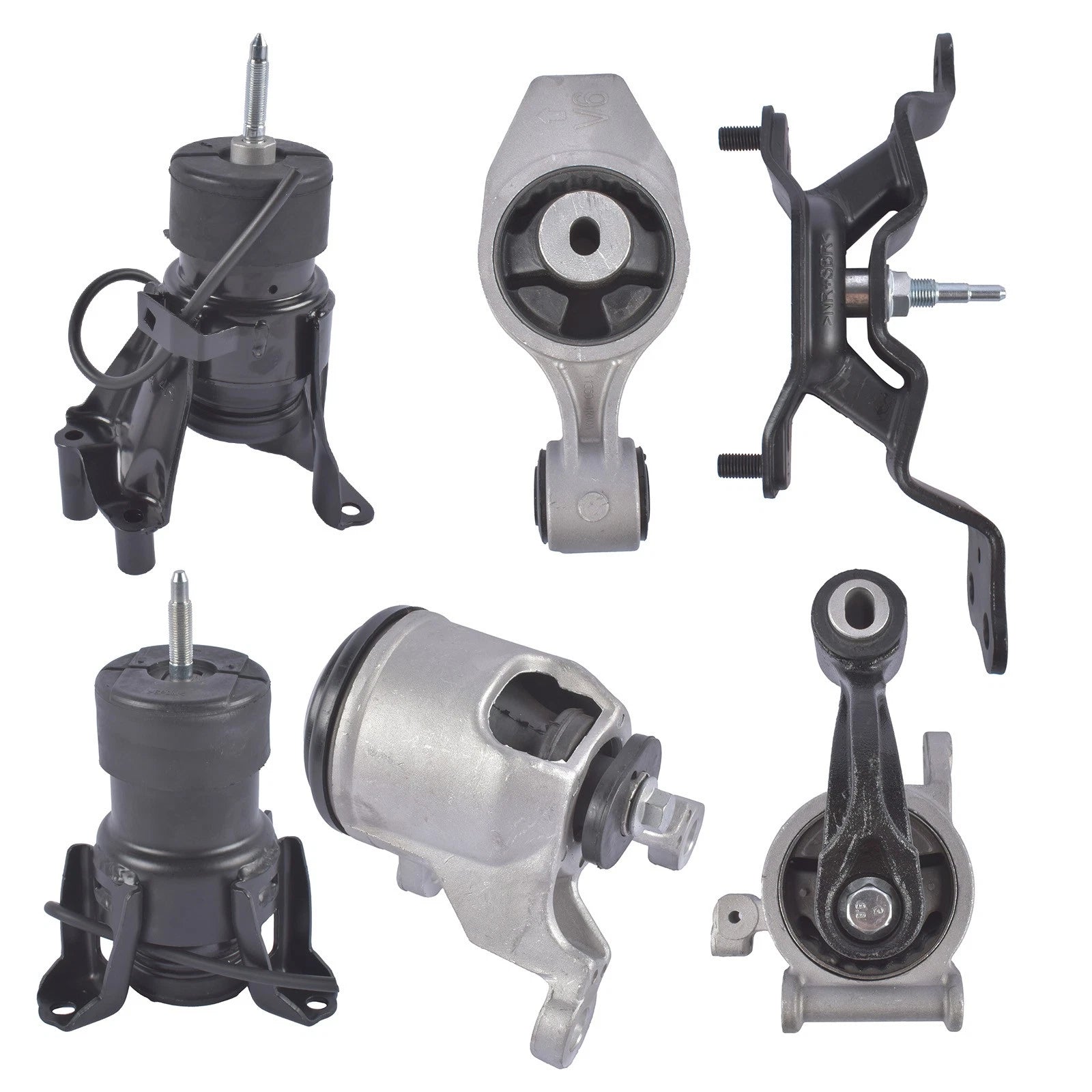 Set of 6 Engine and Transmission Mounts for Nissan Murano (2015–2024)