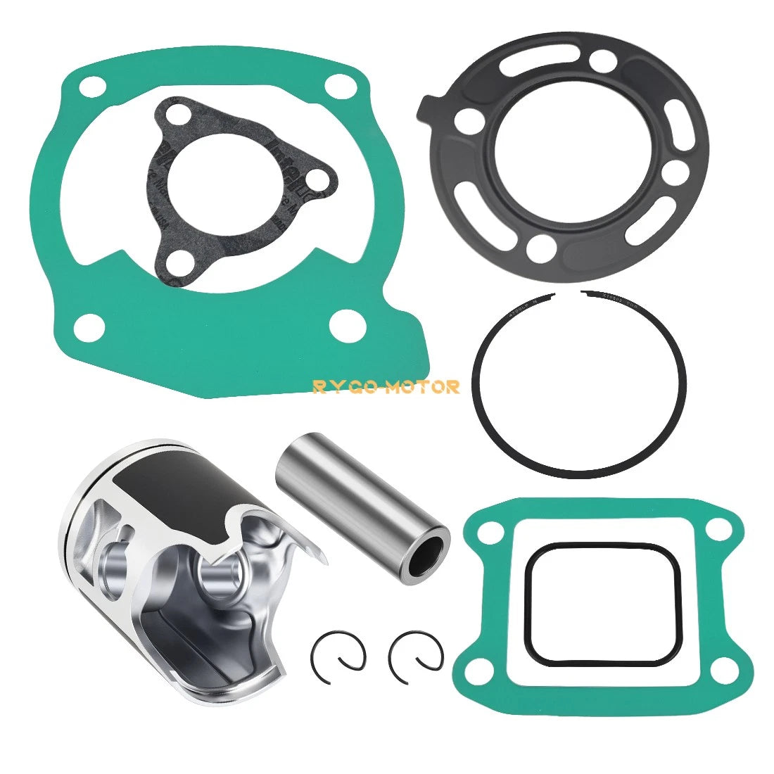 Top End Rebuild Kit Piston Ring Pin Gasket Set for Honda CR85R CR85RB (2003–2007)