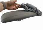 Fleece Console Lid Armrest Cover for Ford Explorer (1995–2001) Gray