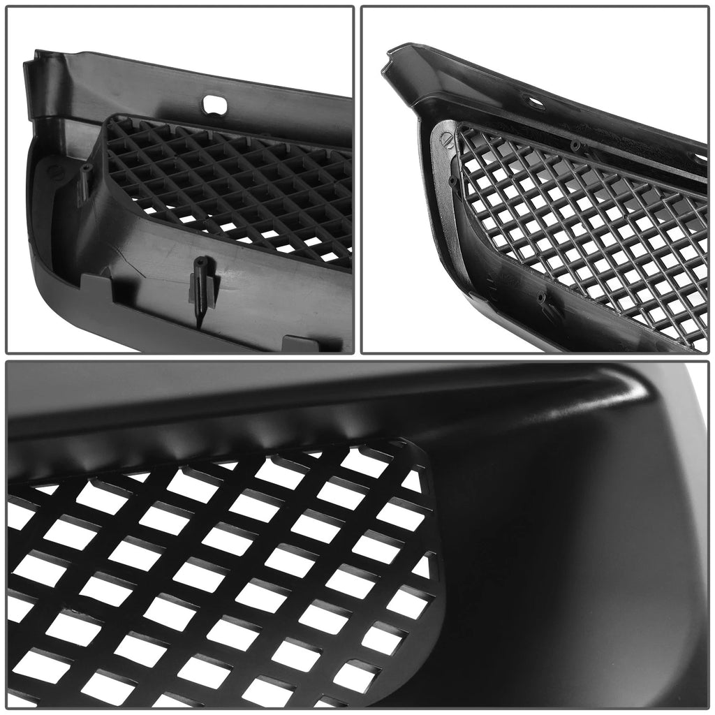 Diamond Mesh Front Bumper Grille for Honda Civic EK (1999–2000)