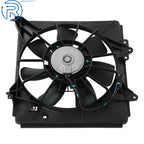 A/C Condenser Fan Assembly for Honda Fit (2009–2014) - Passenger Side