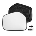 Heated Right Side Rearview Mirror Glass with Backing Plate for Mitsubishi 