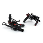 Rearsets Footpegs Pedals for BMW S 1000 RR (2010–2014) Black T9