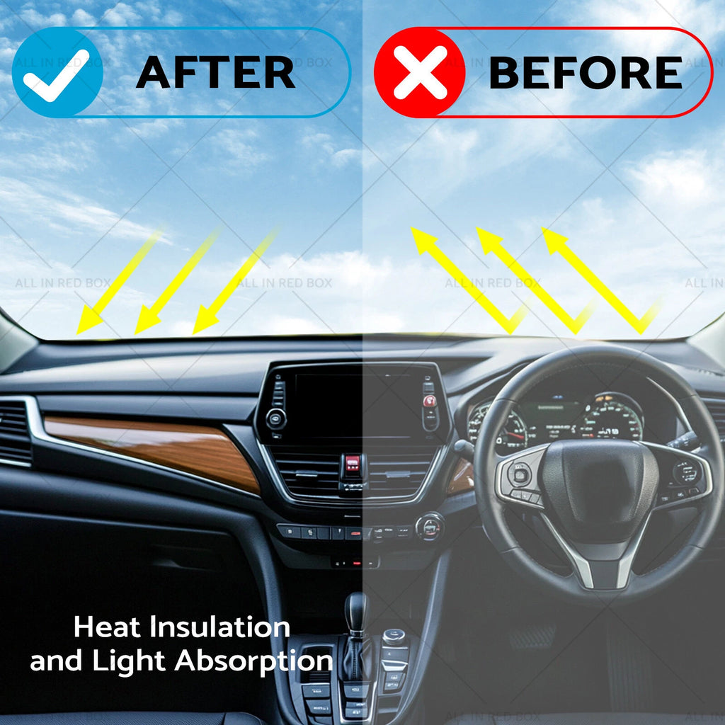 Dash Mat for Honda CR-V (2012–2017) - Non-Slip Black Cover