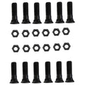 12 Plow Bolt & Nut Set for Blades/Cutting Edge 5/8-11x2 1/4 Grade 8