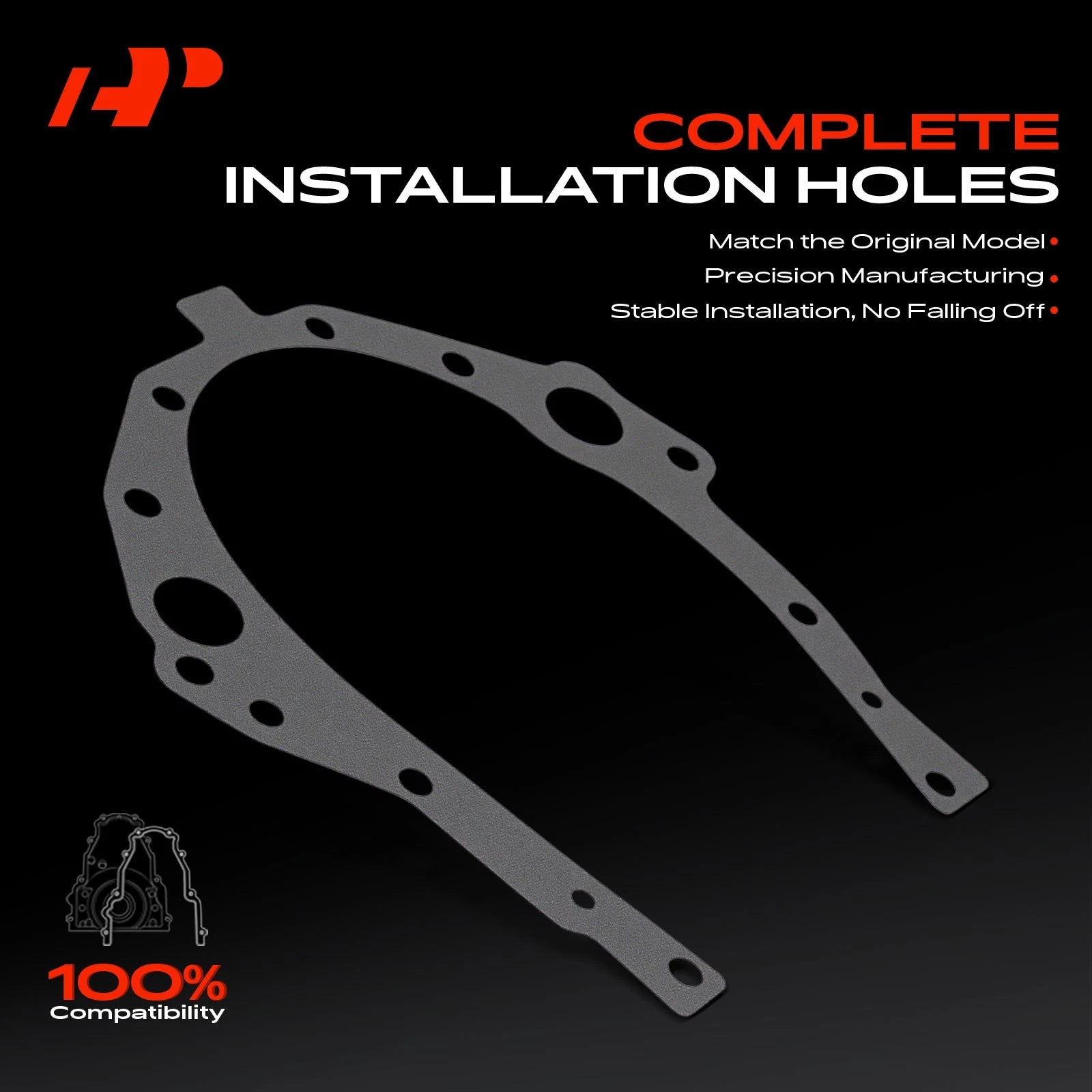 Engine Timing Cover Gasket Set for Chevy Equinox Malibu Impala (2005-2009)