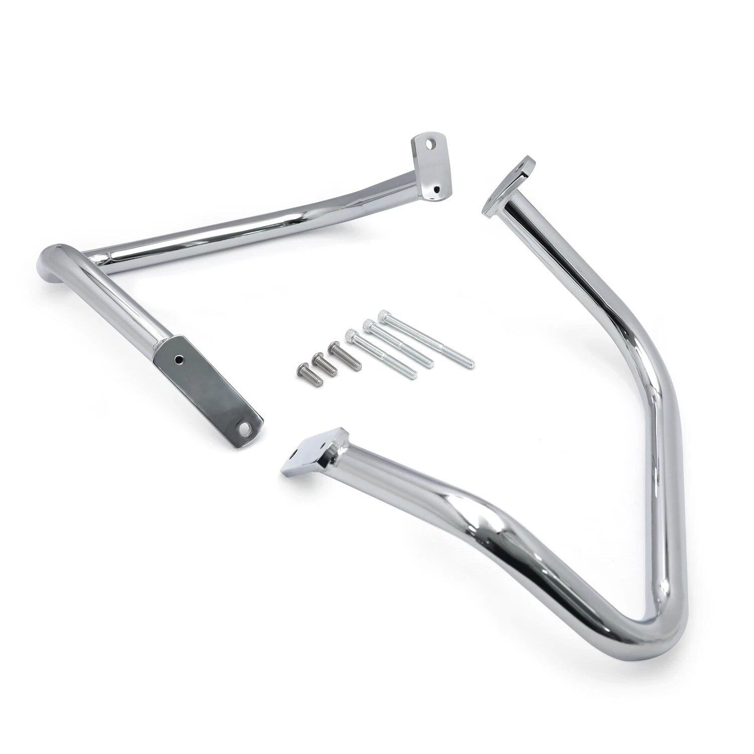 Chrome 1.25" Rear Saddlebag Guard Crash Bar for Harley Softail (1997–1999)