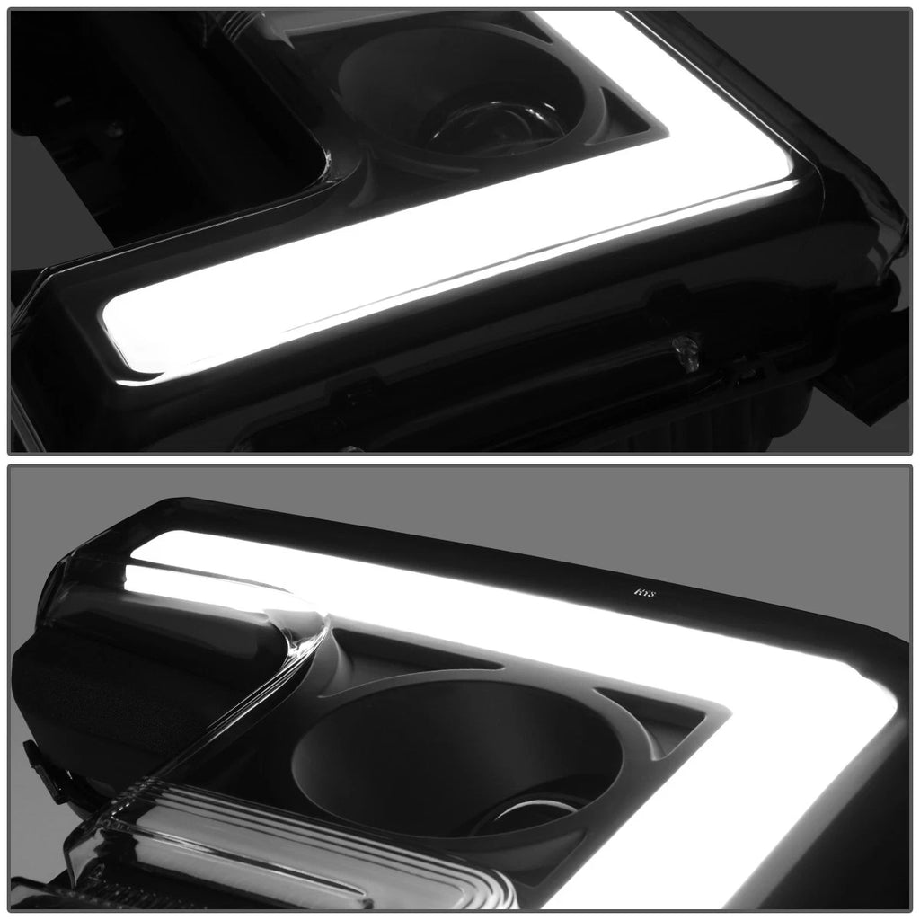 LED DRL Projector Headlights for Ford F250 F350 Super Duty (2017–2019)