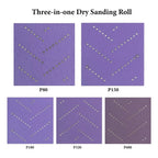10PCS Purple Sandpaper Sheets 80500 Grit for Sanding