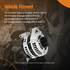 Alternator for Dodge Caravan (2001–2007) 3.3L 140A 12V 421000-0021