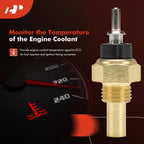 Coolant Temperature Sensor for Mercedes-Benz 190D 300SEL E420 (1983-1995)