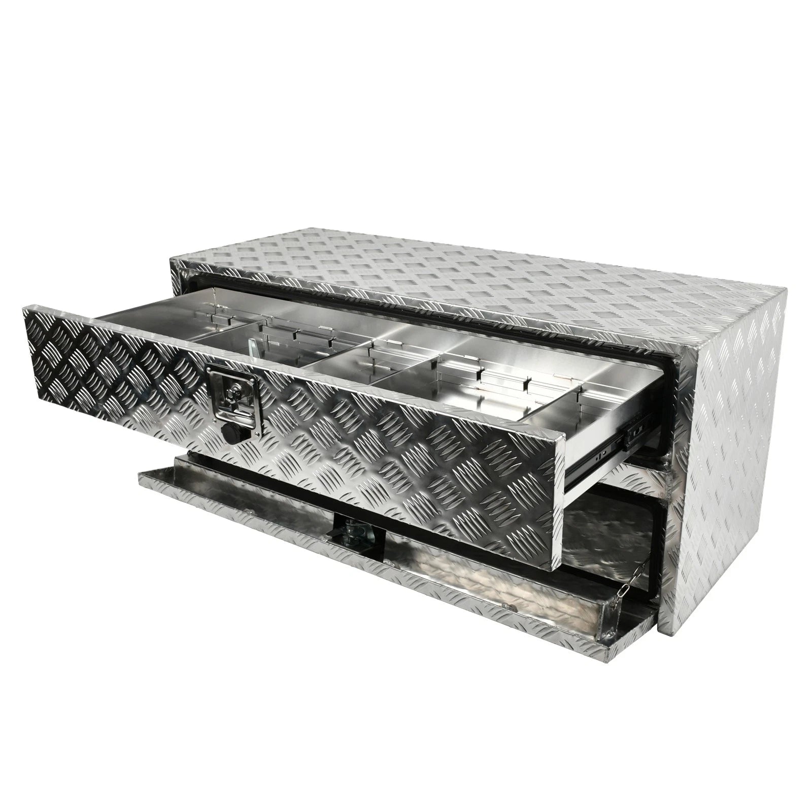 Aluminum Underbody Truck Tool Box for (48"X18"X20")