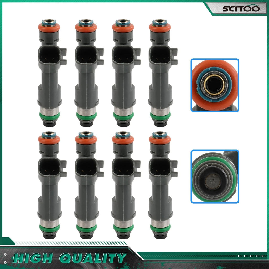 8pcs Fuel Injectors for Volvo XC90 (2005–2011) S80 (2007–2010) 86536080