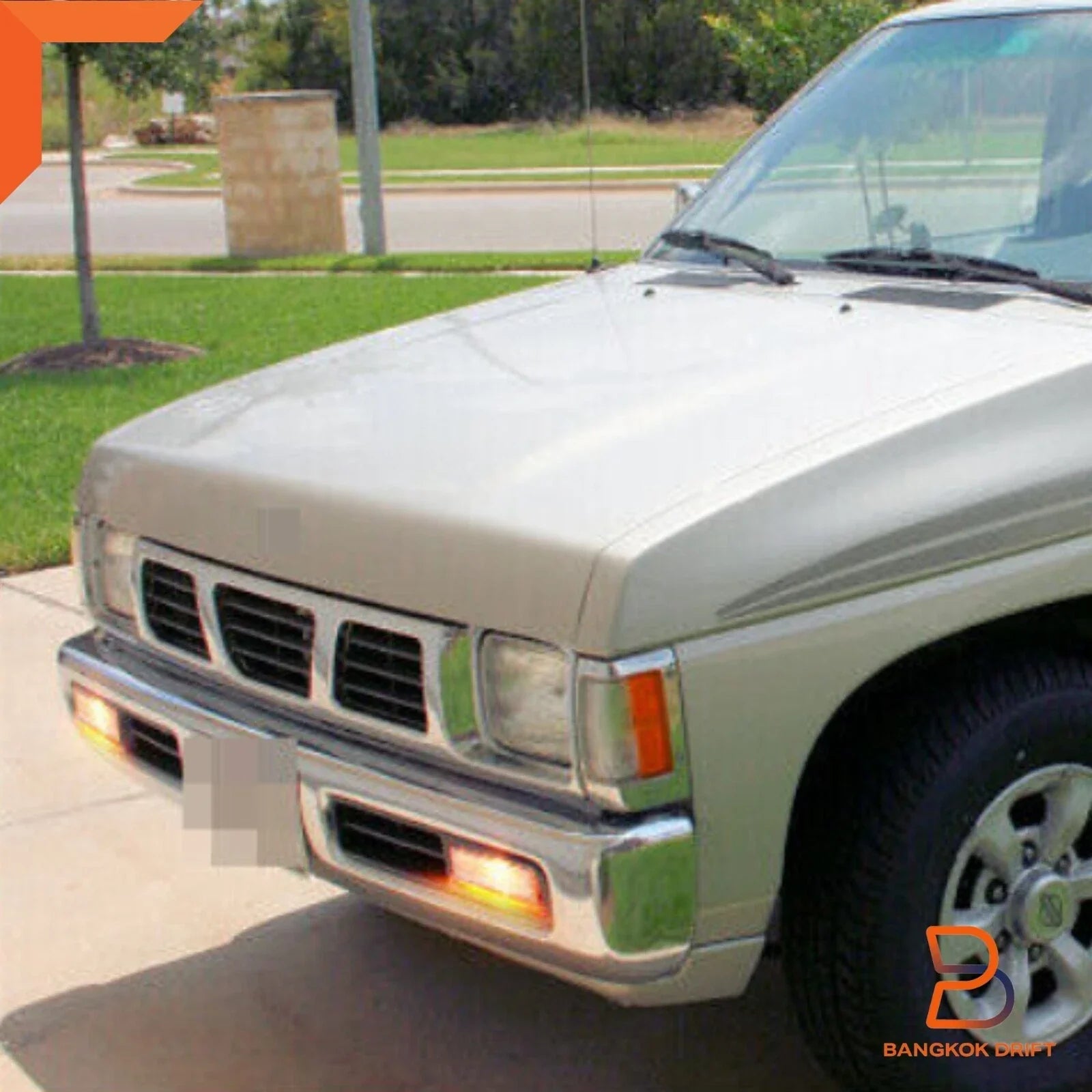 Clear Front Indicator Light for Nissan D21 Navara & Pathfinder (1987-1997)