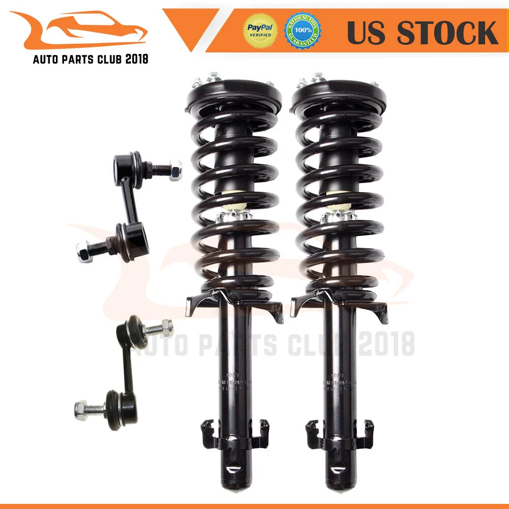 Front Shocks Struts Sway Bar Kit for Honda Accord (2008–2012)