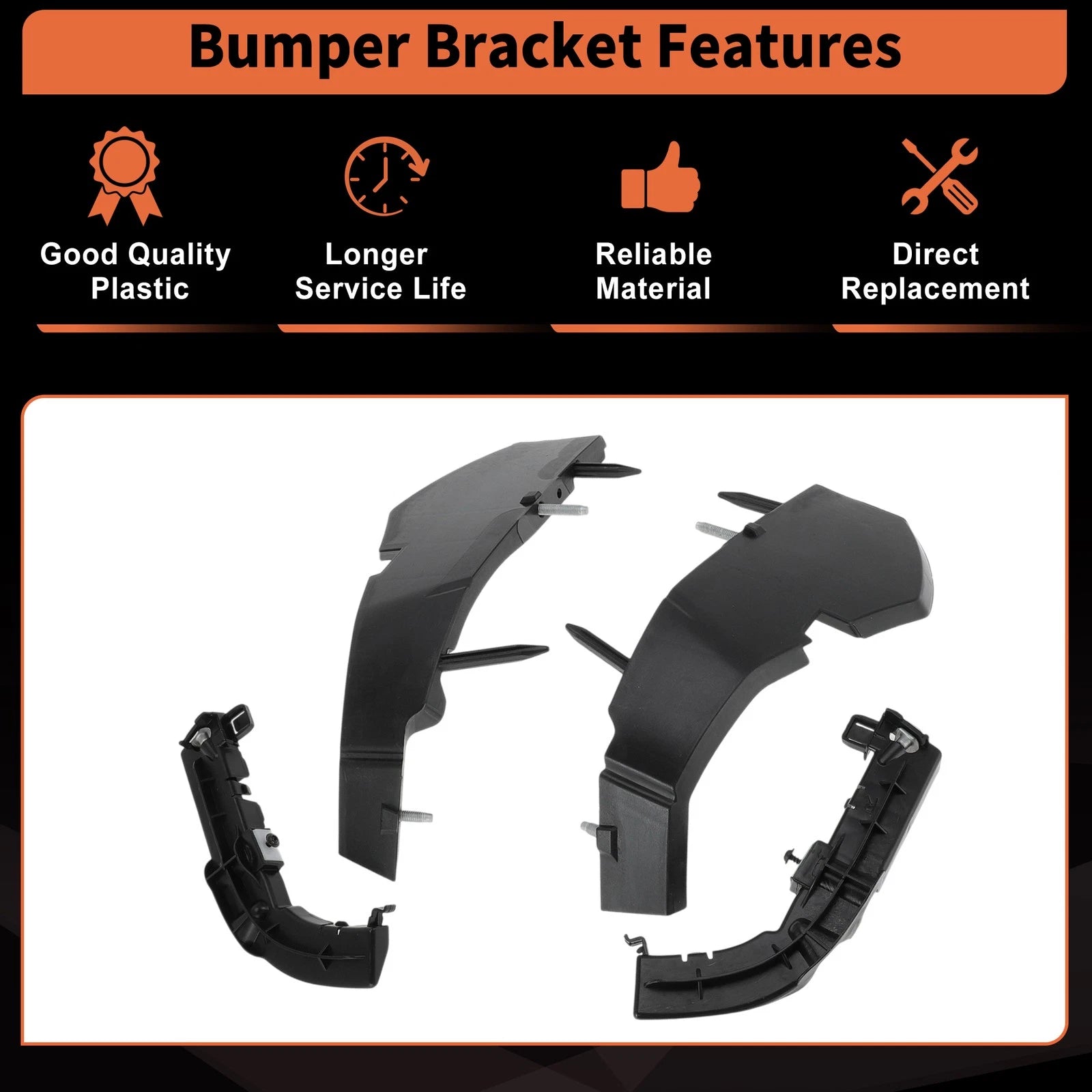 Bumper Bracket Cover for Dodge Challenger (No. 68375013AA/68259546AA/68024342AD)
