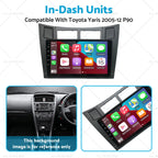 Car Stereo Head Unit GPS Navi CarPlay for Toyota Yaris (2005–2012) P90