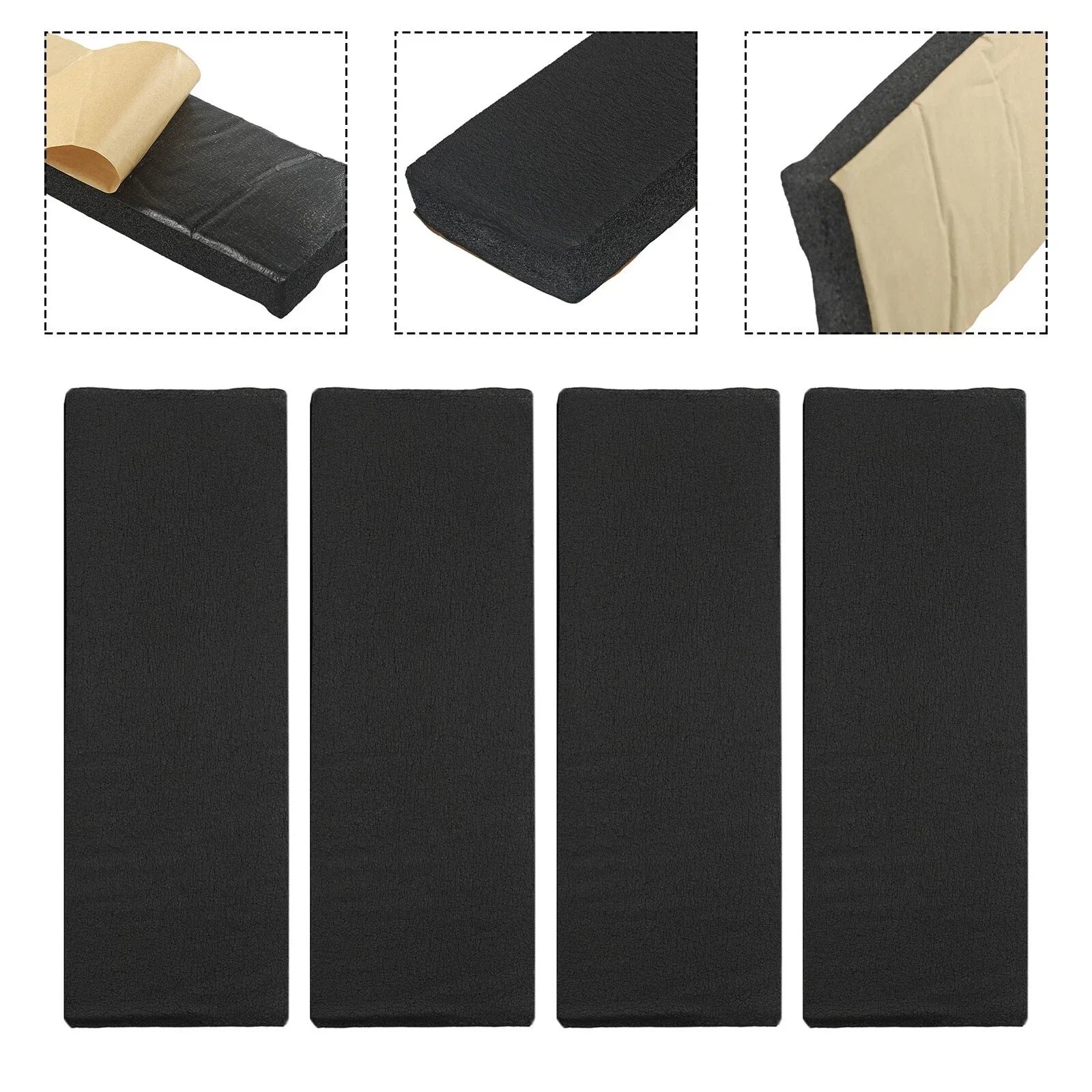 Set Car Door Protector Wall Corner Bumper Guard Foam-Block for Parking