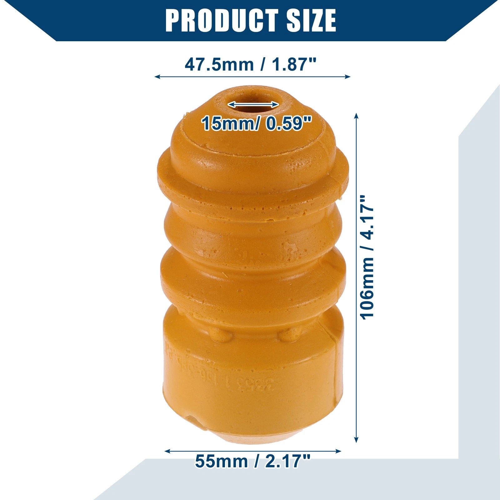 2X Suspension Strut Bumper Bump Stop for BMW 318i (1996–1998) No. 33531136395