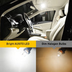 10X LED T10 Wedge Bulbs for Cars (12V)