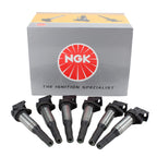Set of 6 NGK 49177 U5055-6 Ignition Coils for BMW Rolls-Royce