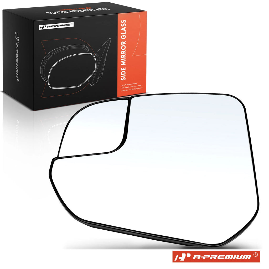 Driver Manual Mirror Glass with Spotter for Ford Transit Connect (2010–2023)