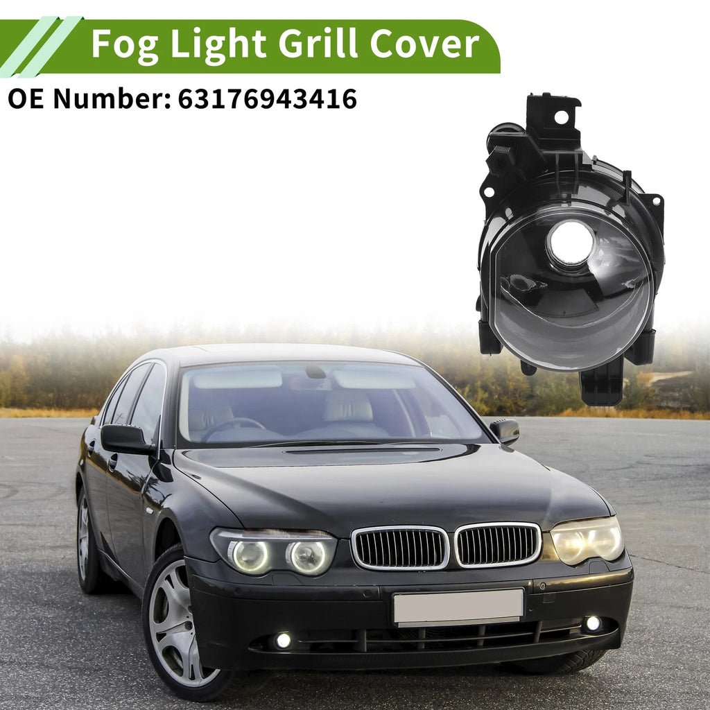 1 Pc Left Fog Light Grill for BMW 7 Series (2002–2008) No. 63176943415
