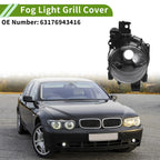 1 Pc Left Fog Light Grill for BMW 7 Series (2002–2008) No. 63176943415