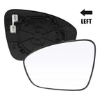 Left Side Mirror Glass with Backing Plate for Nissan Sentra (2020–2021)