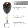 Carbon Fiber Gear Shift Knob for Universal Fit (All Models)